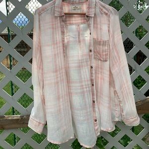 Hollister Flannel Size Large
